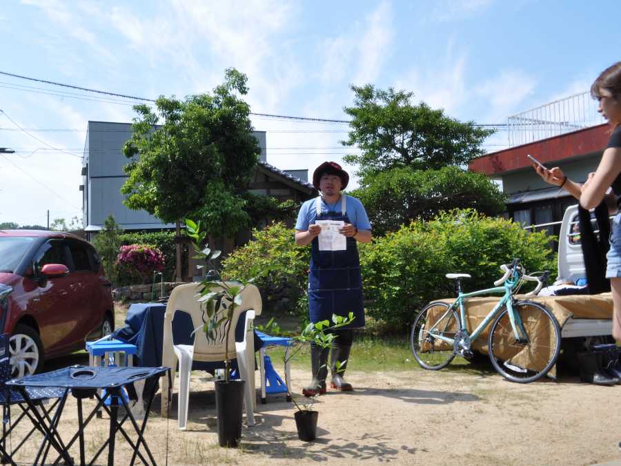 【愛媛県伯方島】アドリブワークス　ライム植樹会