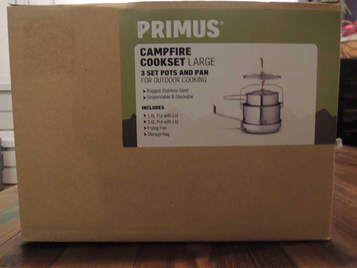 PRIMUS『キャンプファイア クックセットL』を買ったよ【開封レビュー