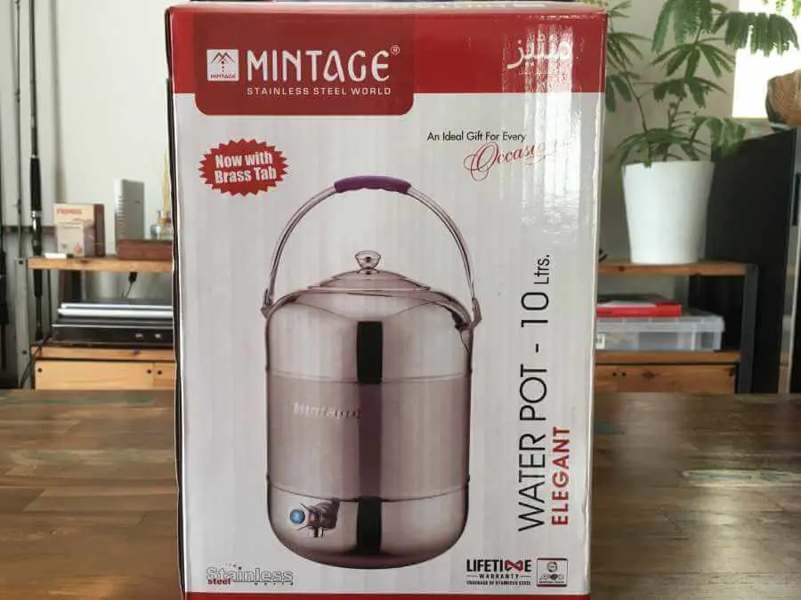MINTAGE（ミンテージ）ウォータージャグ（Water Pot）をご紹介【開封 