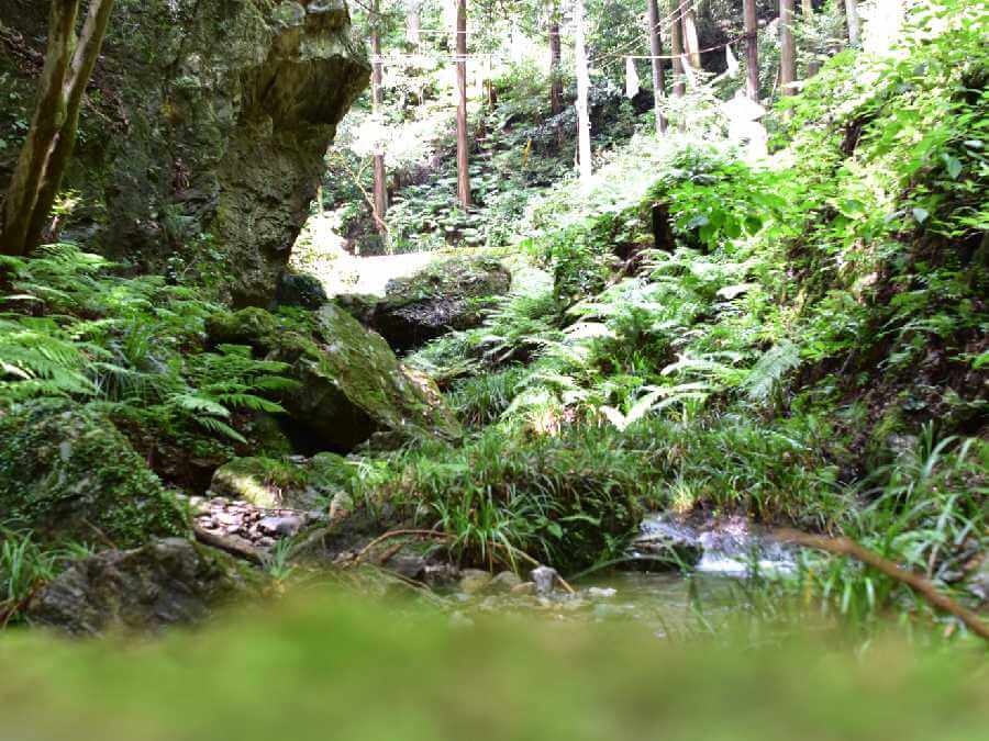 黒山三滝,駐車場,越生町