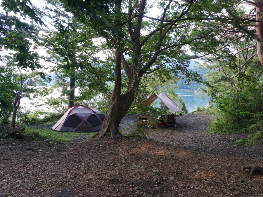 本栖湖,浩庵,浩庵キャンプ場,キャンプ場