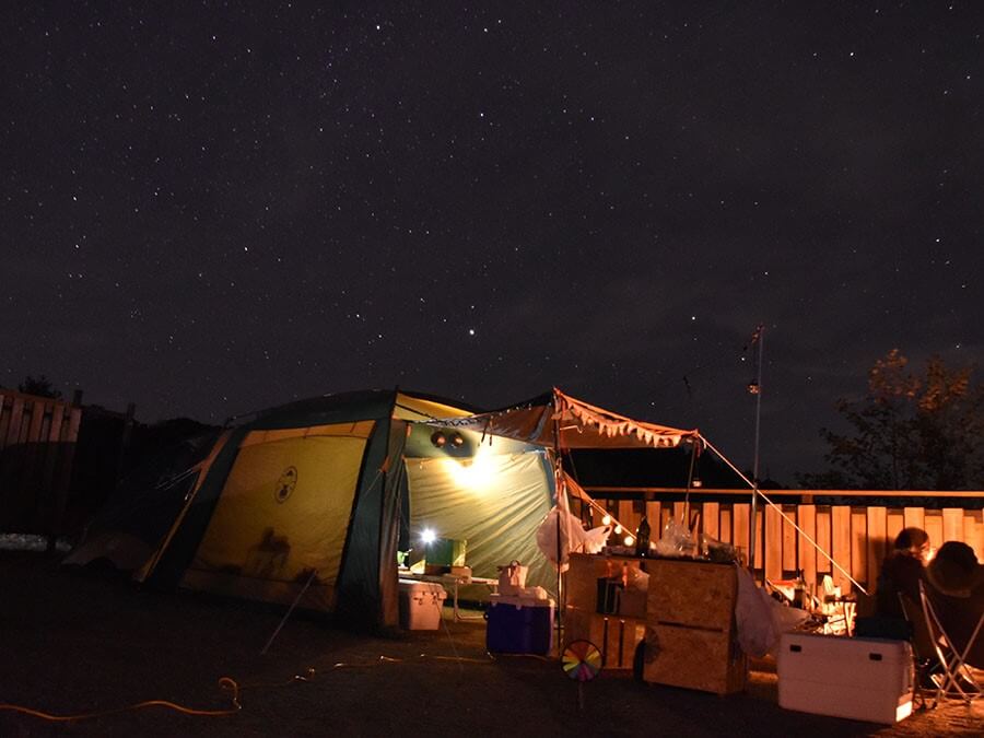 岡山県,美星町,星空間オートキャンプ場