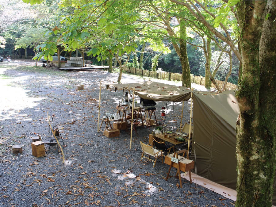 不動の滝自然公園オートキャンプ場,静岡県,キャンプ場