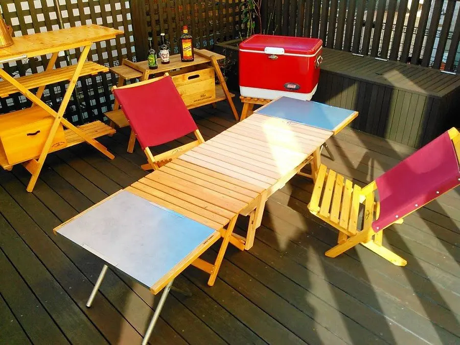 キャンプギアDIY】自作でギア作ってみませんか？「ローチェア、サイド