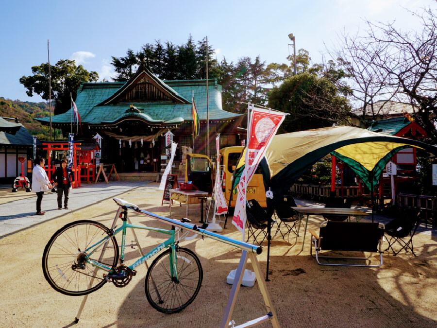 地域創生,アドリブワークス,しまなみ海道,移動式エイドステーション