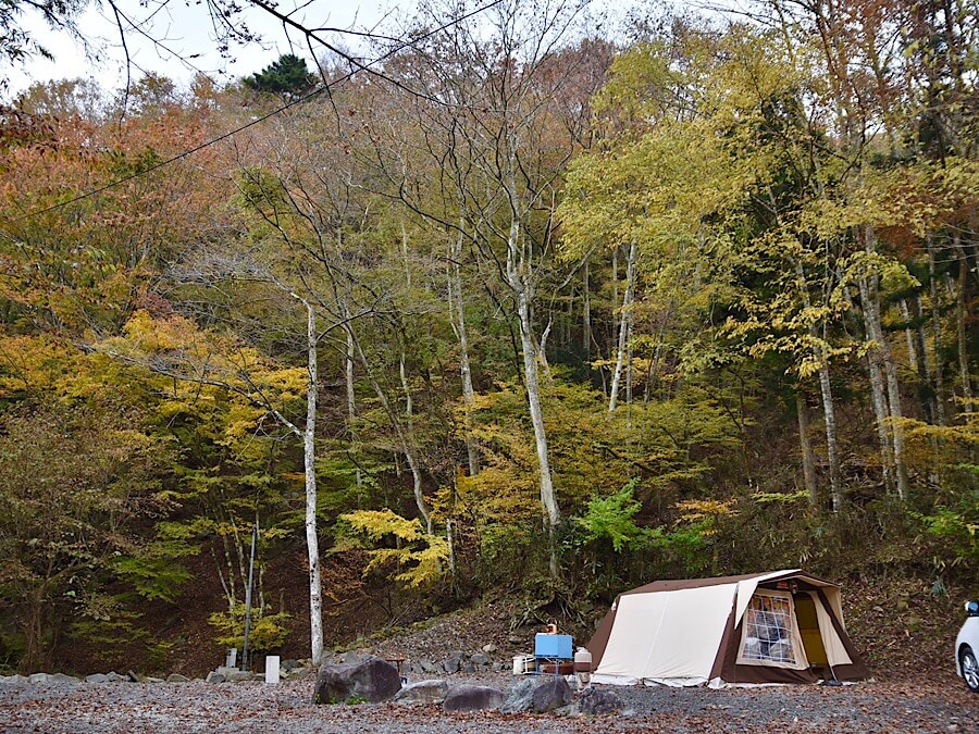 山伏オートキャンプ場,山梨県,オートキャンプ場,道志村