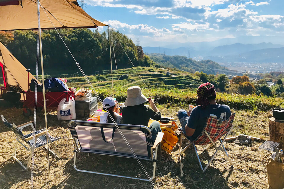 棚田CAMP,長野県上田市