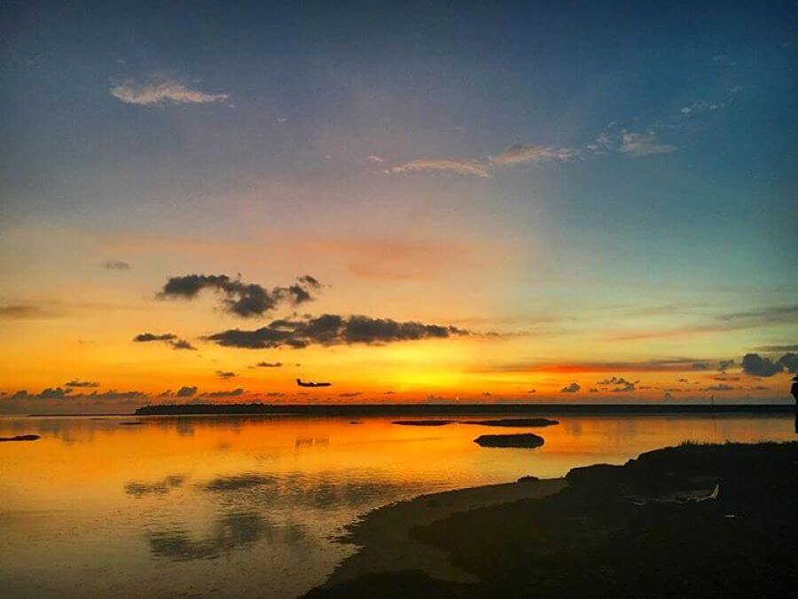 海　夕焼け