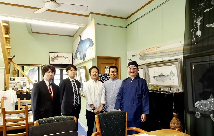 カラー魚拓作家】山本龍香先生に突撃インタビューをして魚拓について