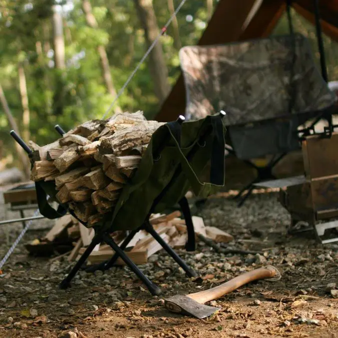 廃盤 未使用 DOD メラテレビ 9型 薪ストーブ 冬キャンプ 野営