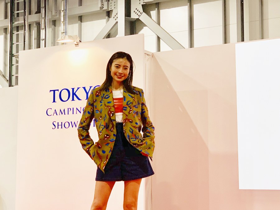 片瀬那奈さんトークショー　東京キャンピングカーショー2019