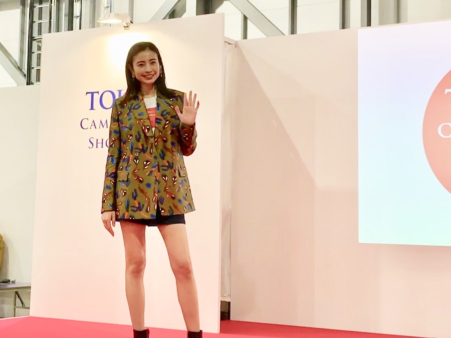 片瀬那奈さんトークショー　東京キャンピングカーショー2019