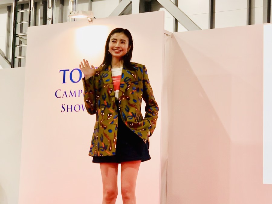 片瀬那奈さんトークショー　東京キャンピングカーショー2019