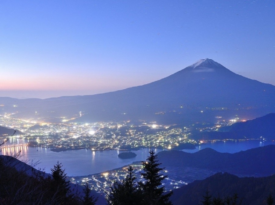 富士山夜景