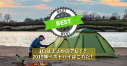 1位はまさかのアレ！？2019年ベストバイはこれだ！