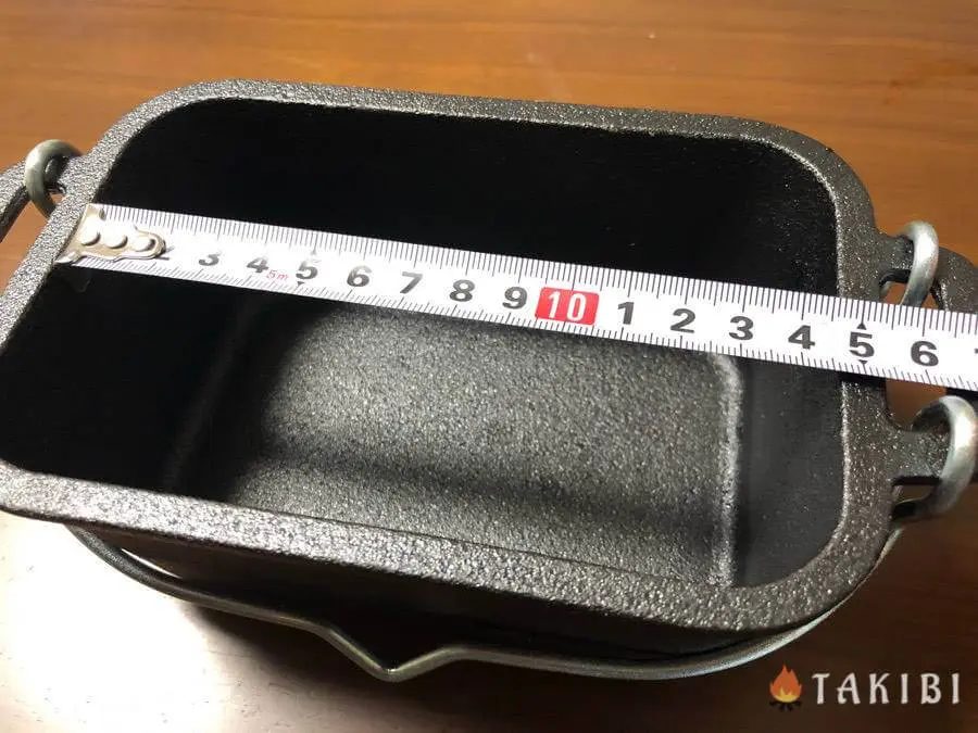 ソロキャンパーオススメ！！CAPTAIN STAG角型ダッチオーブン mini キャンプ・アウトドアのTAKIBI（タキビ）