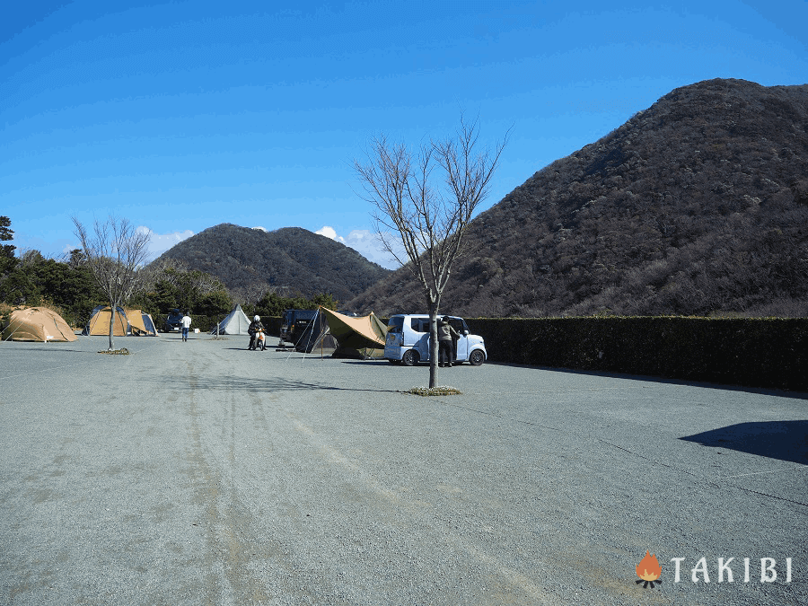 雲見夕陽と潮騒の岬オートキャンプ場