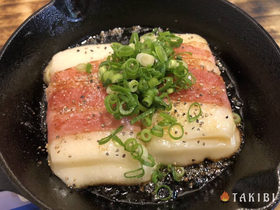 おつまみにもぴったり‼︎甘辛ベーコン餅チーズ