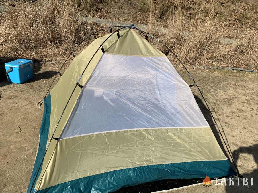初心者の方必見！】コスパ最強テントはこれで決まり！キャプテンスタッグ クレセントドームテント | キャンプ・アウトドアのTAKIBI（タキビ）