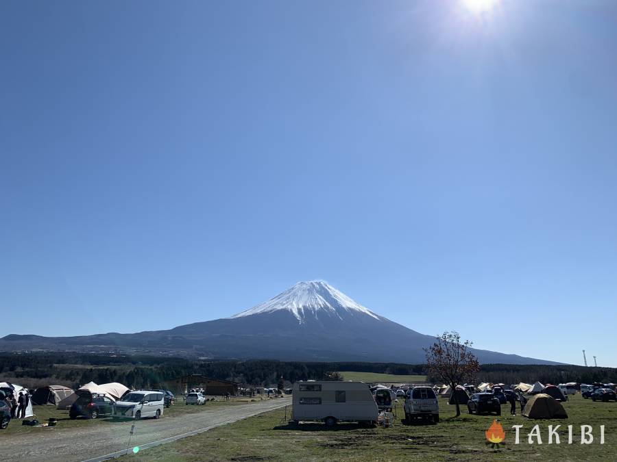 静岡県　ふもとっぱらキャンプ場