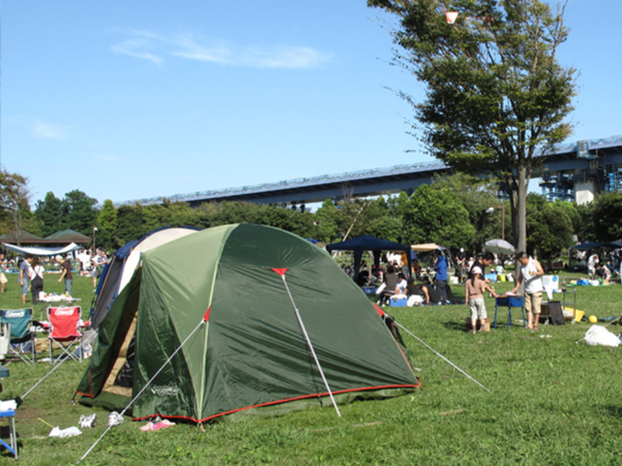 若洲公園キャンプ場