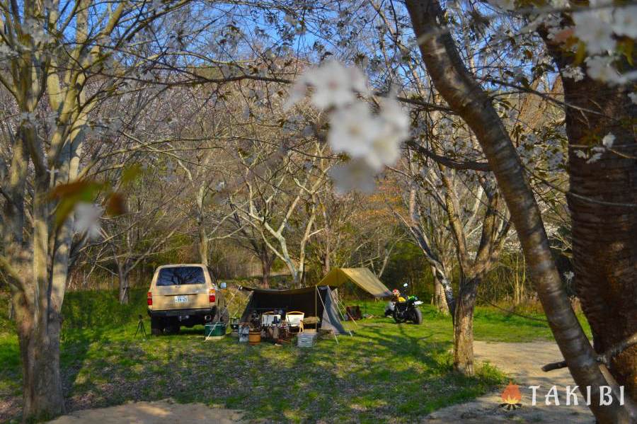 兵庫県　牧野キャンプ場