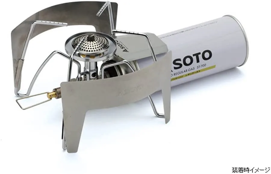 SOTO】コンパクトで火力の安定性◎キャンパーの味方、ST-310