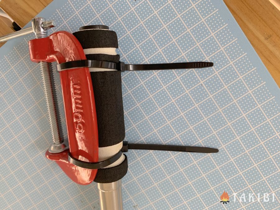 100均DIY 自撮り棒で作るランタンスタンド　作り方