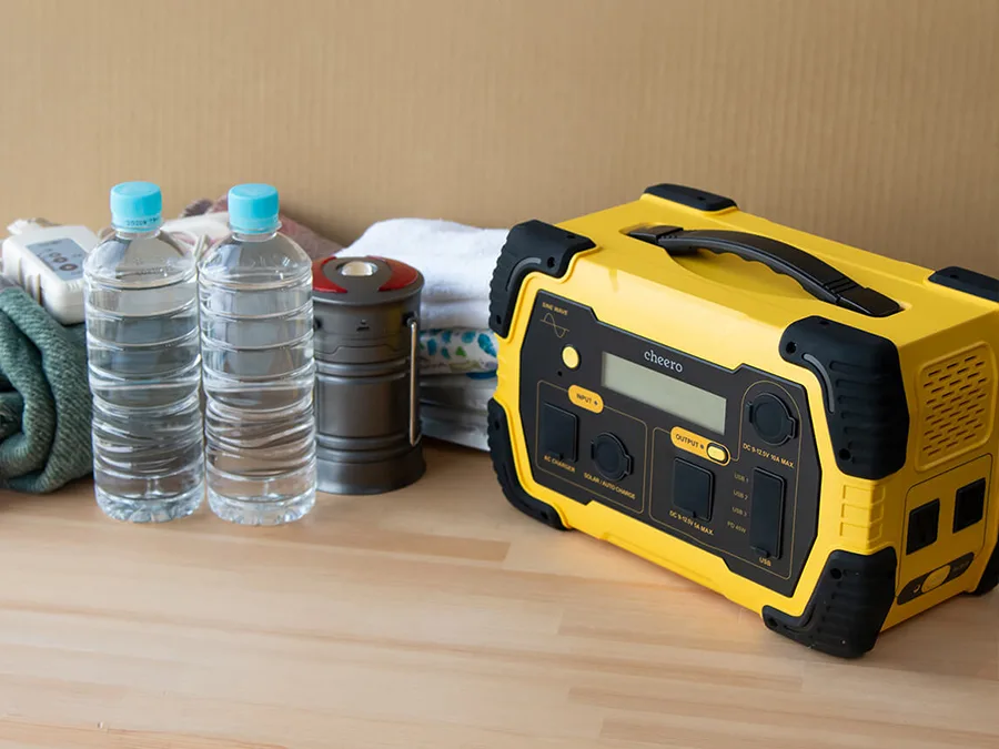 大容量ポータブル電源】cheero Energy carry450Whを開封レビュー