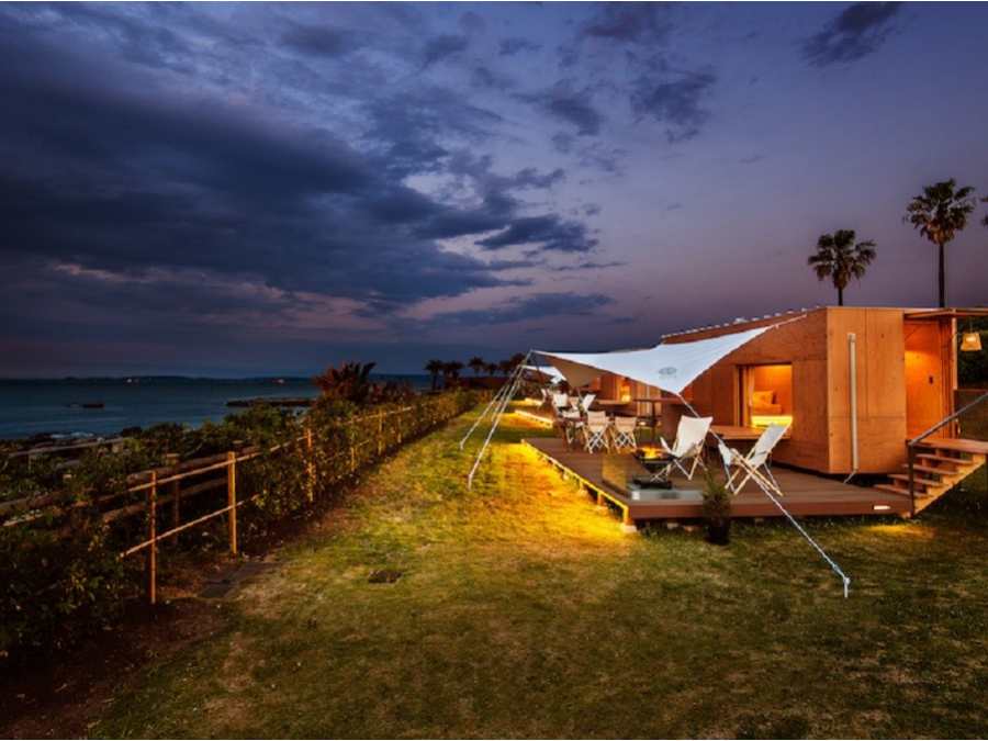snow peak glamping 京急観音崎(神奈川)