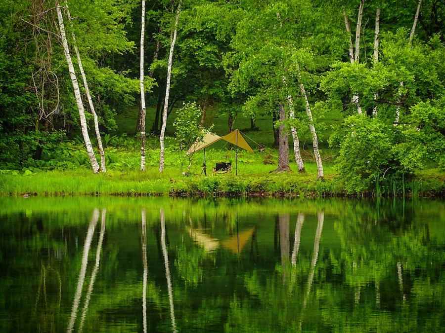 駒出池キャンプ場（長野県）