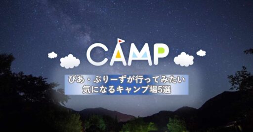 キャンプ好きが選ぶ!行ってみたいキャンプ場5選