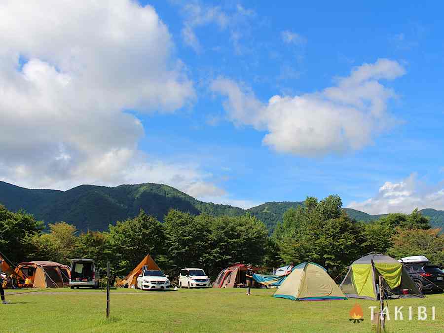 【宮城県大崎市】開放感が気持ちいい！吹上高原キャンプ場　フリーサイト