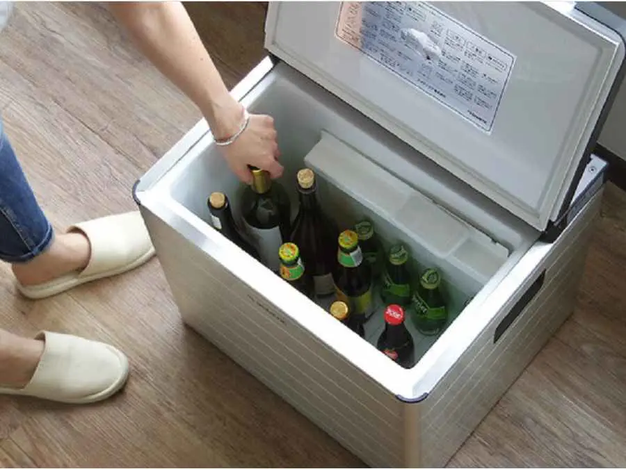 ポータブル3WAY冷蔵庫 キャンプ アウトドアに - 生活家電