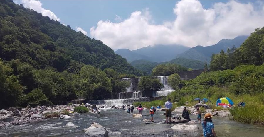 篠沢大滝キャンプ場（山梨県）