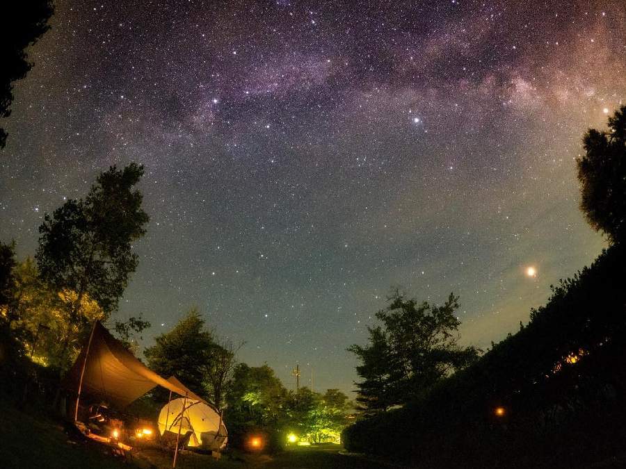 3.南信州 うるぎ星の森オートキャンプ場（長野県）