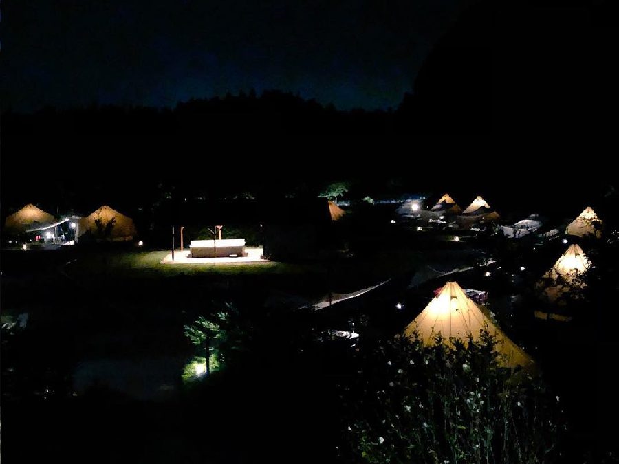 2.森と星空のキャンプヴィレッジ（栃木県）