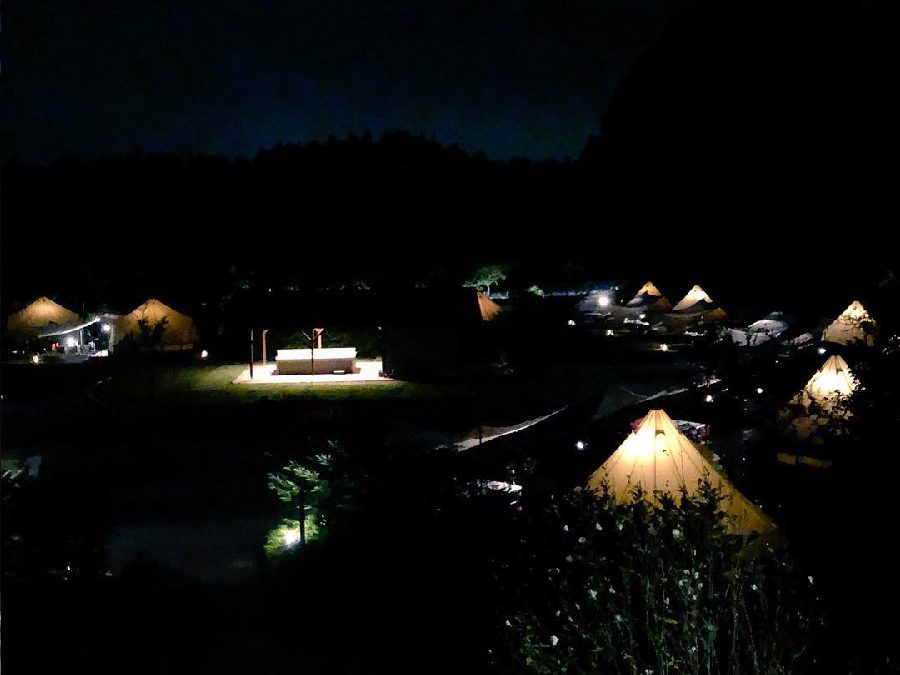 2.森と星空のキャンプヴィレッジ（栃木県）