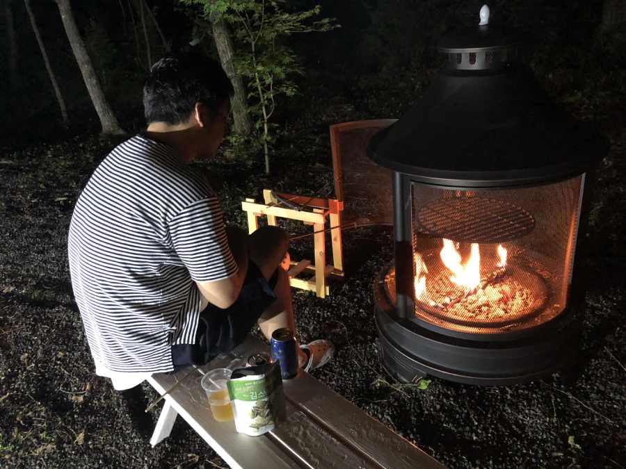 BBQやキャンプファイヤーもできちゃう！