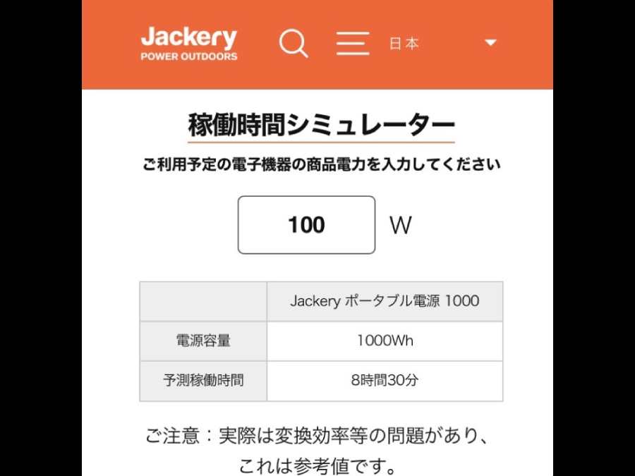 Jackeryポータブル電源1000