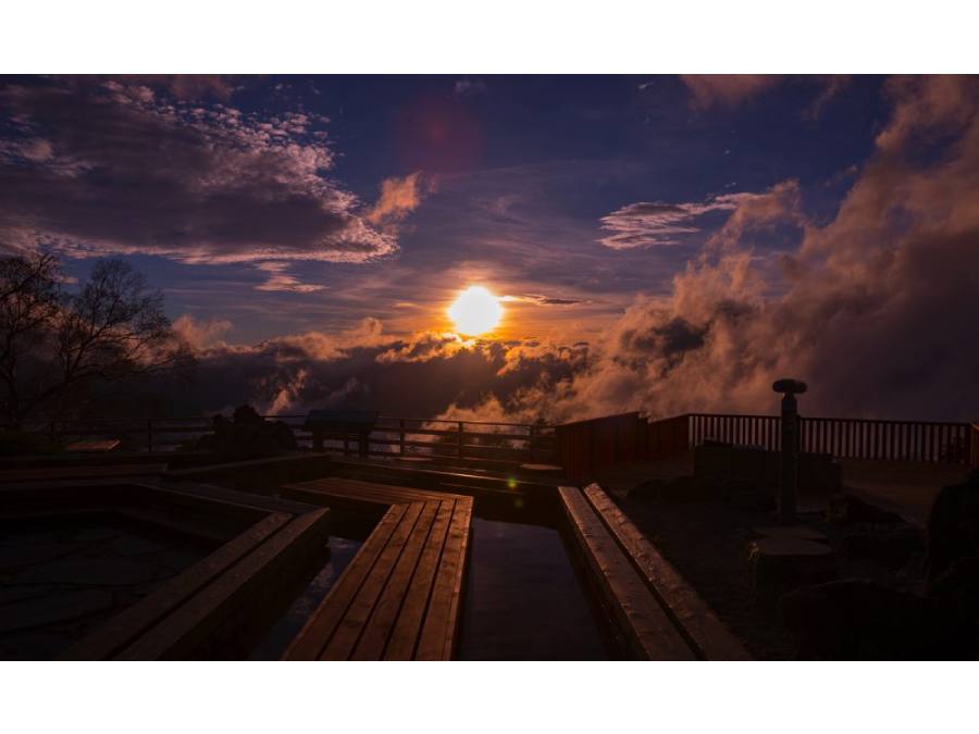 「ロープウェイ」「天空カフェ」,丸沼高原オートキャンプ場,群馬県