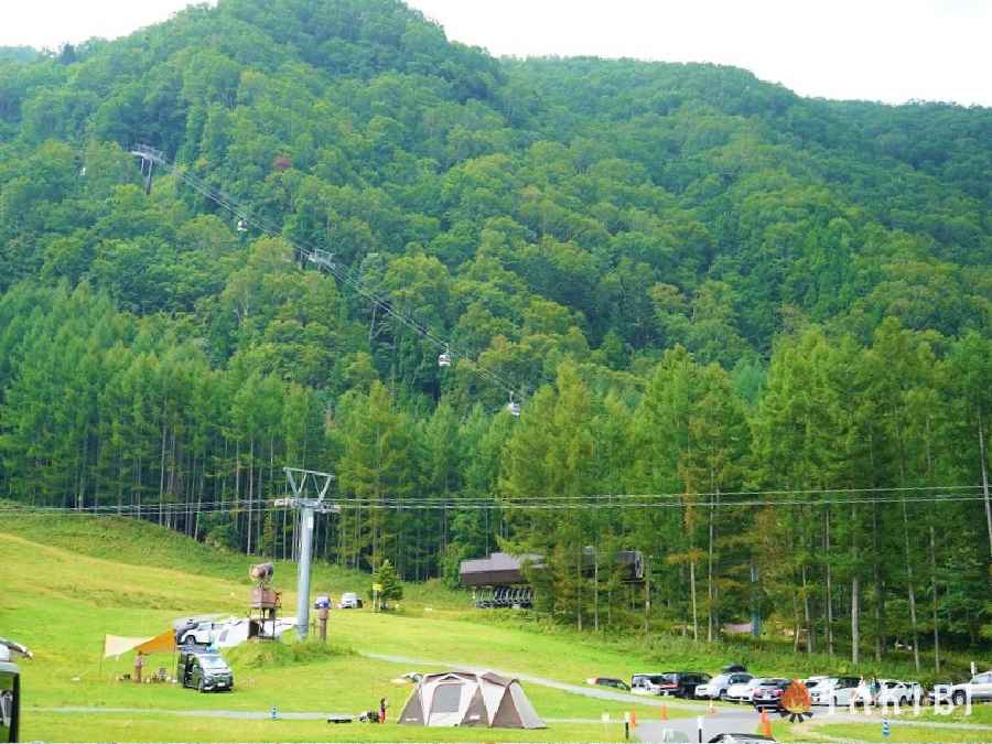 サイトの様子,丸沼高原オートキャンプ場,群馬県