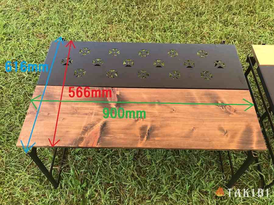 camp873アイアンローテーブル二代目