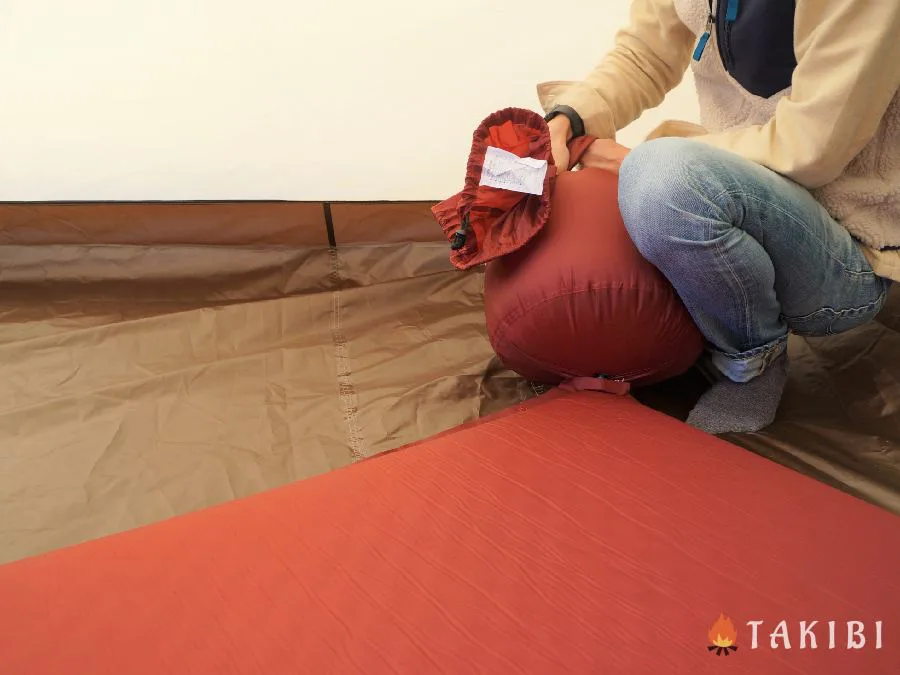 Coleman（コールマン）のインフレーターマットは設置簡単&寝心地抜群