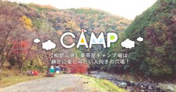 【和歌山県】葵茶屋キャンプ場は冬のソロキャンに最適！星と川が美しすぎる穴場スポット