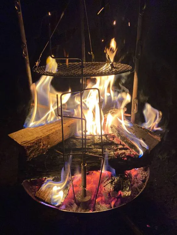 欲張りすぎる焚き火台「BonHax」の応援購入総額が200万円を突破！一般