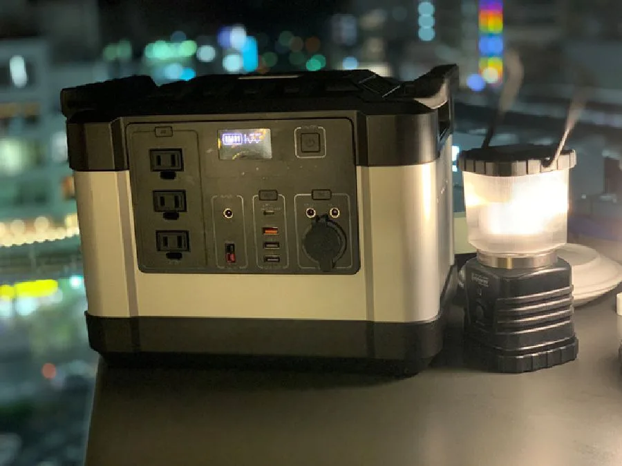 最大10台給電可能！ 超大容量ポータブル電源 『G1000』はキャンプでも
