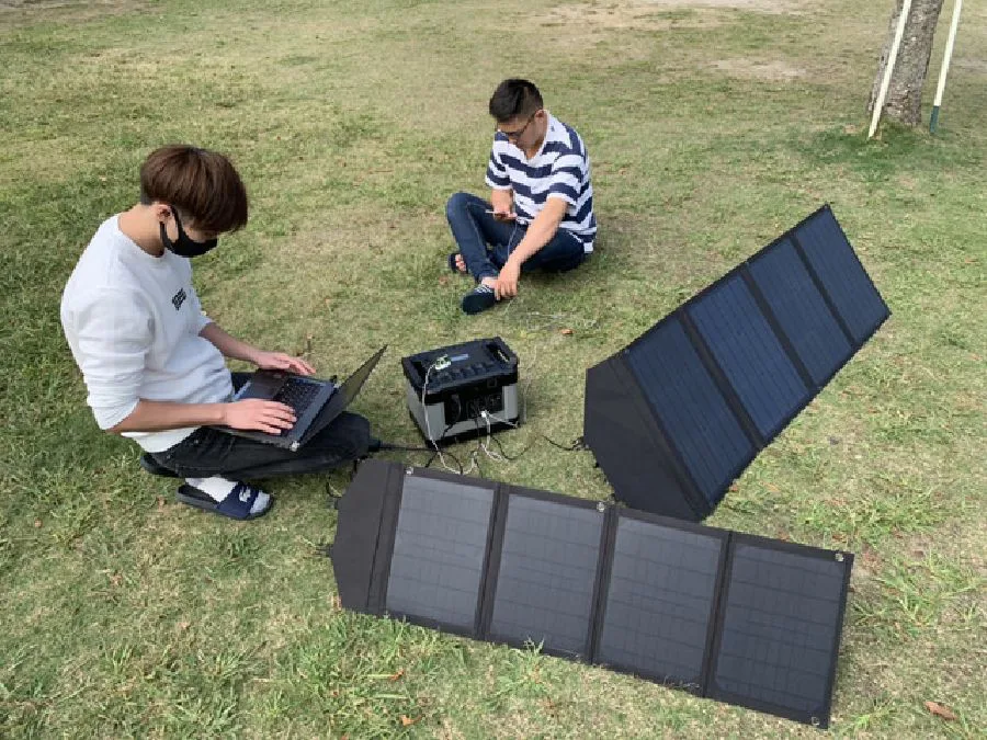 最大10台給電可能！ 超大容量ポータブル電源 『G1000』はキャンプでも
