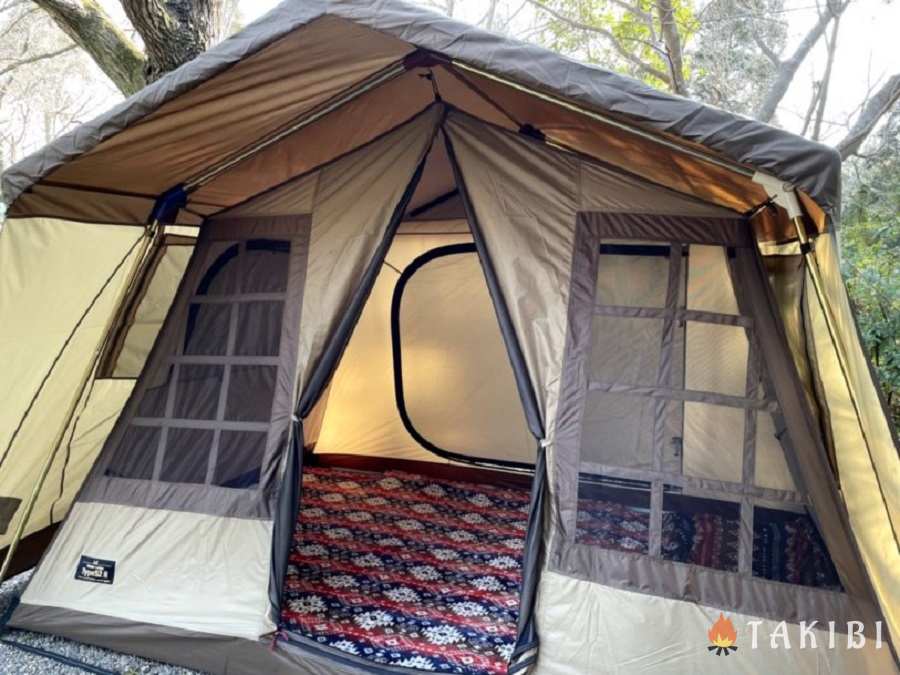 Ogawa】「オーナーロッジ タイプ52R」はレトロ可愛いテント | キャンプ 