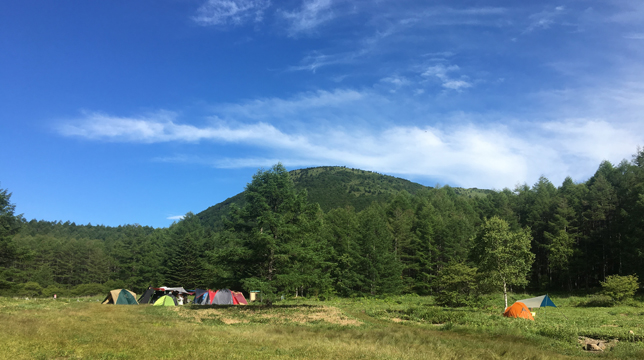 湯の丸高原キャンプ場（長野県）